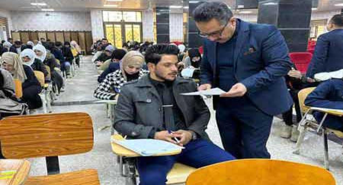With God’s blessing, the final exams for the first semester began today, Saturday 1/21