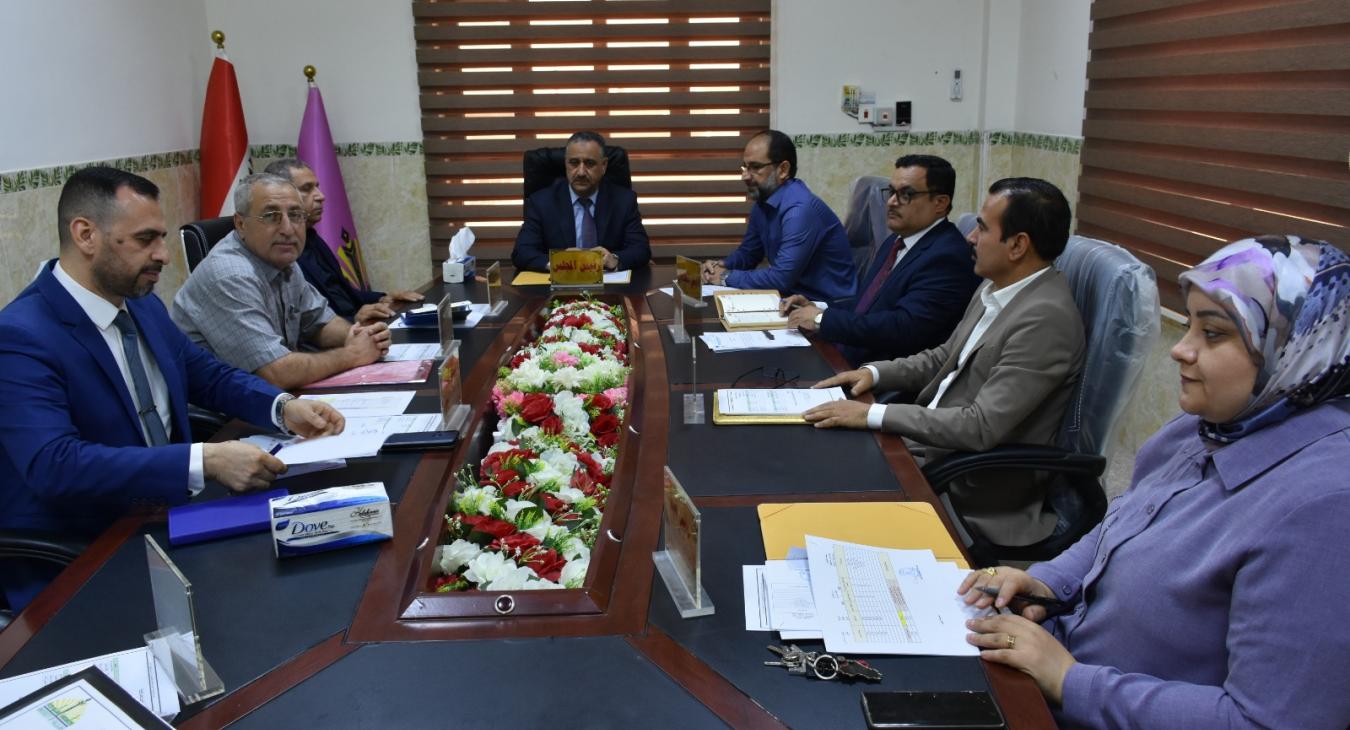 The Council of the College of Applied Sciences held its eighth open session - Part Two on Monday, 6/3/2024)